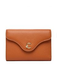 Coccinelle Portfel Coccinelle C-Me E2 SSL 11 D6 21 Brązowy. Brązowe portfele damskie Coccinelle, bez wzorów, ze skóry. Za 649.99 zł.