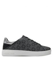 MICHAEL Michael Kors Sneakersy Jenny Lace Up 43T4JNFS1B Czarny. Czarne obuwie sportowe damskie MICHAEL Michael Kors, ze skóry, bez zapięcia. W wyprzedaży za 339.99 zł.