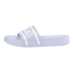 Klapki damskie na basen Fila MORRO BAY. Białe klapki damskie Fila, bez wzorów, bez obcasa, bez zapięcia. Za 89.00 zł.