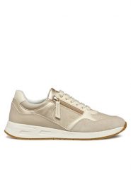 Geox Sneakersy D Bulmya D36NQB 0AS22 C6738 Brązowy. Brązowe obuwie sportowe damskie Geox, ze skóry, bez zapięcia. Za 329.99 zł.