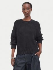 G-STAR Sweter D30075-E813 Czarny Regular Fit. Czarne swetry klasyczne damskie G-Star, xl, z syntetyku, bez kołnierzyka. Za 389.99 zł.