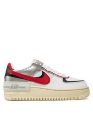 Nike Sneakersy W AF1 Shadow FN6335 100 Biały. Białe obuwie sportowe damskie Nike, ze skóry, bez zapięcia. Za 479.99 zł.