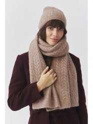 TATUUM Czapka "Topika" w kolorze szarobrązowym rozmiar: onesize. Brązowe czapki damskie TATUUM, bez wzorów, z materiału. Za 126.75 zł.