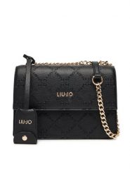 Liu Jo Torebka Ecs M Crossbody AF5055 E0538 Czarny. Czarne torebki wieczorowe damskie Liu Jo, bez wzorów, ze skóry, bez dodatków. Za 629.99 zł.