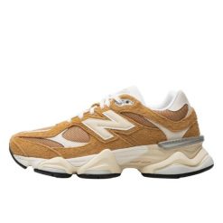 Buty do chodzenia dla dorosłych New Balance 9060 Great Plains. Brązowe obuwie sportowe damskie New Balance, bez zapięcia, trekkingowe. Za 948.67 zł.
