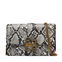 Torebka Just Cavalli. Szare torebki wieczorowe damskie Just Cavalli, bez wzorów, bez dodatków. Za 660.99 zł.