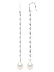 Pearl Addict Srebrne kolczyki z perłami i cyrkoniami rozmiar: onesize. Białe kolczyki damskie Pearl Addict, z cyrkonią, srebrne, z zapięciem typu bigiel. Za 208.99 zł.