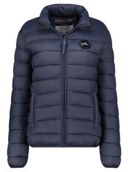 Geographical Norway Kurtka pikowana "Atikahadge" w kolorze granatowym rozmiar: XL. Niebieskie kurtki damskie Geographical Norway, xl, bez wzorów, bez kaptura. Za 144.58 zł.
