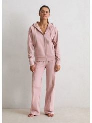 Marc O´Polo Bodywear Bluza w kolorze jasnoróżowym rozmiar: XL. Różowe bluzy damskie xl, bez wzorów, z bawełny, bez kaptura. Za 154.95 zł.
