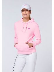 Polo Sylt Bluza w kolorze jasnoróżowym rozmiar: XXL. Różowe bluzy damskie Polo Sylt, xxl, bez wzorów, z bawełny, z kapturem. Za 114.17 zł.