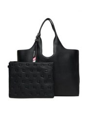 KARL LAGERFELD Torebka A3W30096 Czarny. Czarne torebki klasyczne damskie KARL LAGERFELD, ze skóry, bez dodatków. Za 769.99 zł.