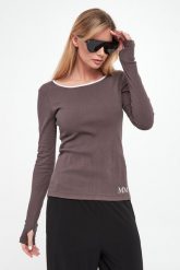 Bluzka damska Parco MM. Bluzki damskie MM, l, bez wzorów, bez kołnierzyka, bez ramiączek. W wyprzedaży za 407.20 zł.