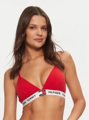 Tommy Hilfiger Biustonosz braletka UW0UW05607 Czerwony. Czerwone biustonosze Tommy Hilfiger, bez wzorów, z bawełny. Za 99.99 zł.