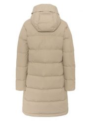 KARI TRAA Płaszcz puchowy "Kyte" w kolorze szarobrązowym rozmiar: S. Brązowe płaszcze damskie Kari Traa, s, bez wzorów, z puchu, bez kaptura. Za 924.63 zł.