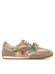 Steve Madden Sneakersy Cameos-R 11005292 Różowy. Czerwone obuwie sportowe damskie Steve Madden, z materiału, bez zapięcia. Za 639.99 zł.