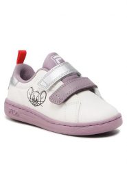 Fila Sneakersy FFK0096 13159 Biały. Białe trampki dziewczęce Fila, bez wzorów, ze skóry, bez zapięcia. Za 199.99 zł.