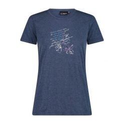 Koszulka damska CMP. Czerwone koszulki damskie CMP, bez wzorów, z materiału, bez kołnierzyka, bez ramiączek. Za 196.00 zł.