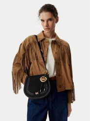 MICHAEL Michael Kors Torebka 30S6AQ5M6O Czarny. Czarne listonoszki damskie MICHAEL Michael Kors, bez wzorów, ze skóry, bez dodatków. Za 1,329.00 zł.