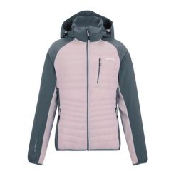 Damska kurtka turystyczna Regatta Pro Hybrid II. Szare kurtki damskie Regatta, bez wzorów, z puchu, bez kaptura. Za 379.85 zł.