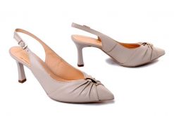 Bioeco by Arka 4281 3015+1315 beż, czółenka damskie. Brązowe czółenka damskie Bioeco by Arka, bez wzorów, bez obcasa. Za 327.92 zł.