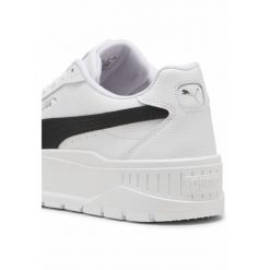 Damskie skórzane sneakersy PUMA Karmen II. Białe obuwie sportowe damskie Puma, z materiału, bez zapięcia, trekkingowe. Za 457.00 zł.