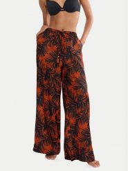 Triumph Spodnie materiałowe Summer 10227246 Brązowy Wide Leg. Brązowe spodnie materiałowe damskie Triumph, bez wzorów, z materiału. Za 159.99 zł.