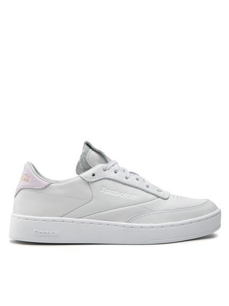 Reebok Sneakersy Club C Clean GX3692 Szary. Szare obuwie sportowe damskie Reebok, ze skóry, bez zapięcia. Za 249.99 zł.