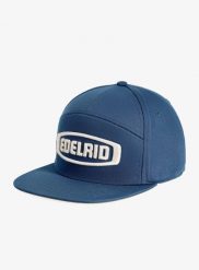 Czapka z daszkiem Edelrid Squamish Cap - blueberry. Niebieskie czapki z daszkiem damskie EDELRID, bez wzorów, z bawełny. Za 115.49 zł.