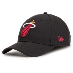 Czapka z daszkiem New Era. Czarne czapki z daszkiem damskie New Era, bez wzorów. Za 129.99 zł.