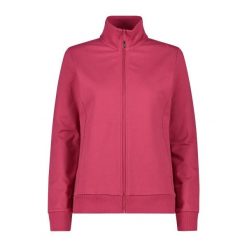 Damska bluza dresowa CMP. Czerwone bluzy damskie CMP, xs, bez wzorów, z bawełny, bez kaptura. Za 244.00 zł.