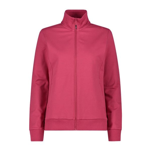 Damska bluza dresowa CMP. Czerwone bluzy damskie CMP, xs, bez wzorów, z bawełny, bez kaptura. Za 244.00 zł.