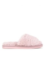 DeeZee Kapcie MU-SL-DZ04 Różowy. Czerwone kapcie damskie DeeZee, z materiału. Za 59.99 zł.