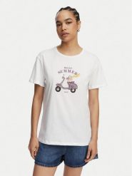 Liu Jo T-Shirt WA6502 JS923 Biały Regular Fit. Białe t-shirty damskie Liu Jo, l, bez wzorów, z bawełny, bez kołnierzyka. Za 259.99 zł.