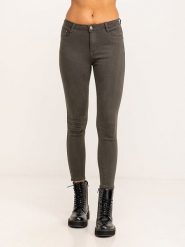 Tantra Dżinsy - Skinny fit - w kolorze antracytowym rozmiar: L. Czarne jeansy damskie Tantra. Za 113.63 zł.