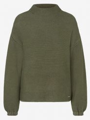 More & More Sweter w kolorze khaki rozmiar: 44. Brązowe swetry klasyczne damskie More & More, bez kołnierzyka. Za 87.81 zł.