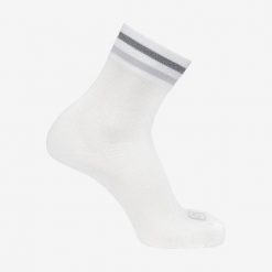 Skarpety sportowe dla dorosłych Salomon Sonic Quarter. Żółte skarpetki damskie Salomon, bez wzorów. Za 29.00 zł.