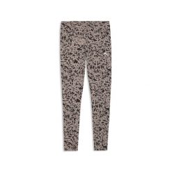Damskie legginsy Essentials ze zwierzęcym nadrukiem PUMA. Brązowe legginsy damskie Puma, bez wzorów. Za 169.00 zł.
