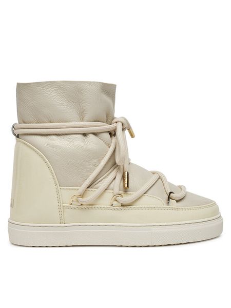 Inuikii Śniegowce Gloss Wedge 75203-007 Écru. Śniegowce damskie Inuikii, ze skóry. Za 849.99 zł.