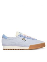 Lacoste Sneakersy Aura 51SFA0073 Niebieski. Niebieskie obuwie sportowe damskie Lacoste, ze skóry, bez zapięcia. Za 629.99 zł.