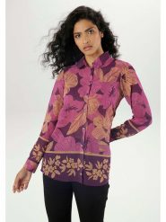 Aniston Bluzka w kolorze różowym rozmiar: 40. Różowe bluzki damskie Aniston, bez wzorów, bez kołnierzyka, bez ramiączek. Za 78.95 zł.