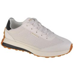 Buty sportowe Sneakersy damskie, Skechers Gusto - Wind-O. Białe obuwie sportowe casual damskie Skechers, trekkingowe. Za 359.99 zł.