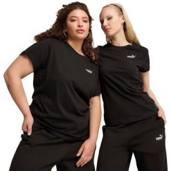 Koszulka Puma Ess Small No. 1 Logo Tee, Kobiety. Czarne koszulki sportowe damskie Puma, xs, bez wzorów, z bawełny, bez ramiączek. Za 66.99 zł.