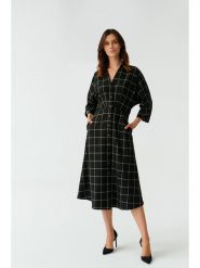 TATUUM Sukienka w kolorze czarnym rozmiar: 36. Czarne sukienki damskie TATUUM, bez wzorów, bez ramiączek. Za 244.45 zł.