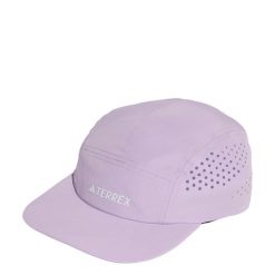 Czapka Terrex Climacool 5-Panel Solid. Czerwone czapki damskie Adidas, bez wzorów. Za 149.00 zł.