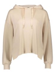 Vero Moda Bluza w kolorze beżowym rozmiar: M. Brązowe bluzy damskie Vero Moda, m, bez wzorów, z kapturem. Za 83.62 zł.