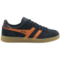 Sneakers zamszowe z sznurowadłami Gola Viper Suede. Niebieskie obuwie sportowe damskie Gola, z zamszu, bez zapięcia. W wyprzedaży za 378.85 zł.