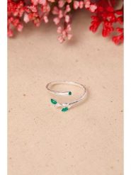 Lodie Silver Srebrny pierścionek z cyrkoniami rozmiar: onesize. Szare pierścionki damskie Lodie Silver, z cyrkonią, srebrne. Za 78.66 zł.