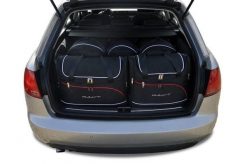Torby Do Bagażnika Audi A4 Avant 2004-2008 5Szt Kjust. Czarne torby podróżne KJUST, bez wzorów, z kauczuku. Za 1,398.00 zł.