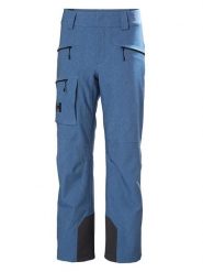 Helly Hansen Spodnie narciarskie "Powderqueen" w kolorze niebieskim rozmiar: XL. Niebieskie spodnie sportowe damskie Helly Hansen, s, bez wzorów, z materiału, narciarskie, Primaloft. Za 479.76 zł.