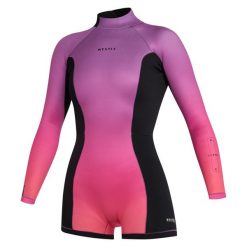 Krótki piankowy kombinezon Mystic Lunar-Coral. Czerwone kombinezony damskie Mystic, xs, bez wzorów, sportowe, bez kołnierzyka, bez ramiączek, krótkie. Za 805.40 zł.